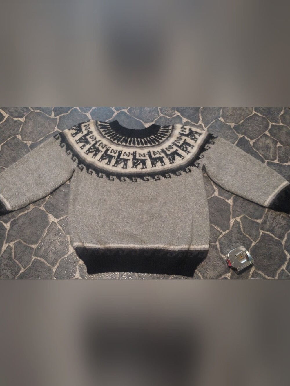 Alpaca Imports handmade in .peru women's alpaca wool sweater size 2XL VINTAGE